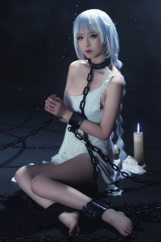 绝美COS铁板烧鬼舞禁欲束缚调教-IS